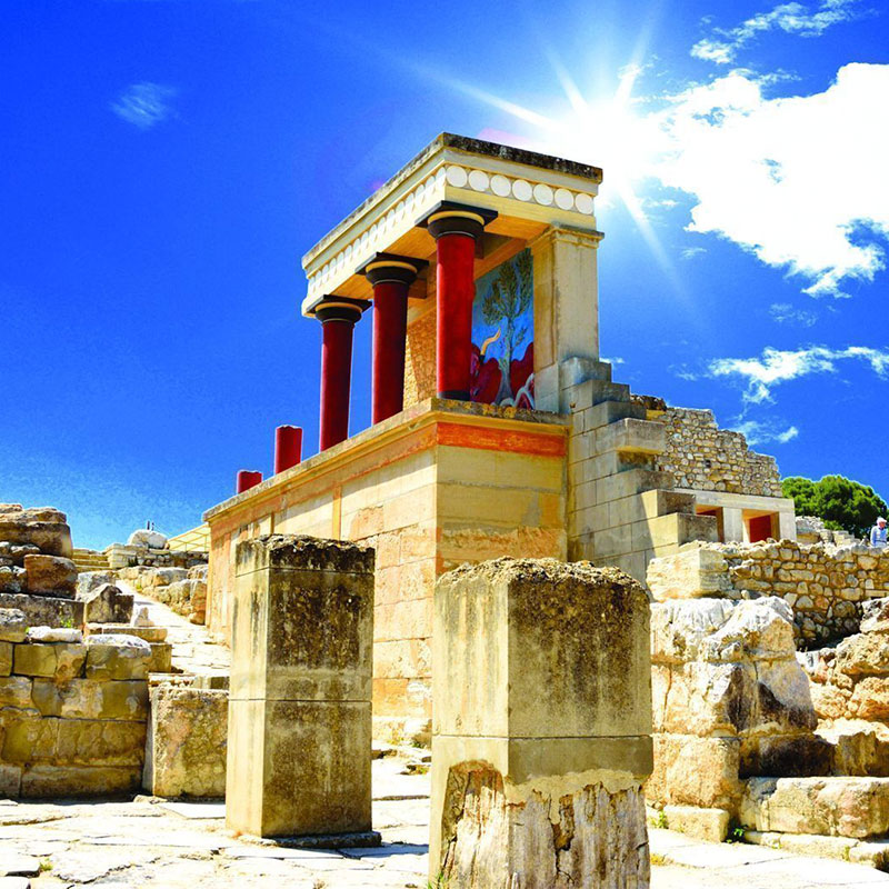 MINOAN PALACE OF KNOSSOS